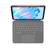 Logitech Combo Touch iPad Air 11-inch (M2) QWERTY Italiaans Smart Connector Grijs