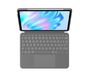 Logitech Combo Touch iPad Air 11-inch (M2) QWERTY Italiaans Smart Connector Grijs
