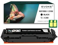 Evoke Compatibele zwarte tonercartridge HP W2190X (219X)