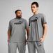 PUMA ESS No. 1 Logo Tee Heren tshirt - Medium Gray Heather