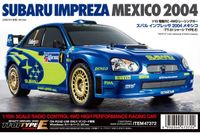 Tamiya Modelbouwpakket Auto - 47372 RC Subaru Impreza WRX Mexico 2004 TT-01E RC Plastic - 1:10 - Modelbouw