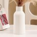 OEM Moderne Witte Keramische Vaas 20 cm – Matte Pampasgras Vaas | Boho Rond Design | Esthetische Bloemenvaas voor Woonkamer & Slaapkamer Decoratie
