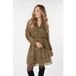 Esqualo Robe Untamed Spirit Imprimé Taille: 36