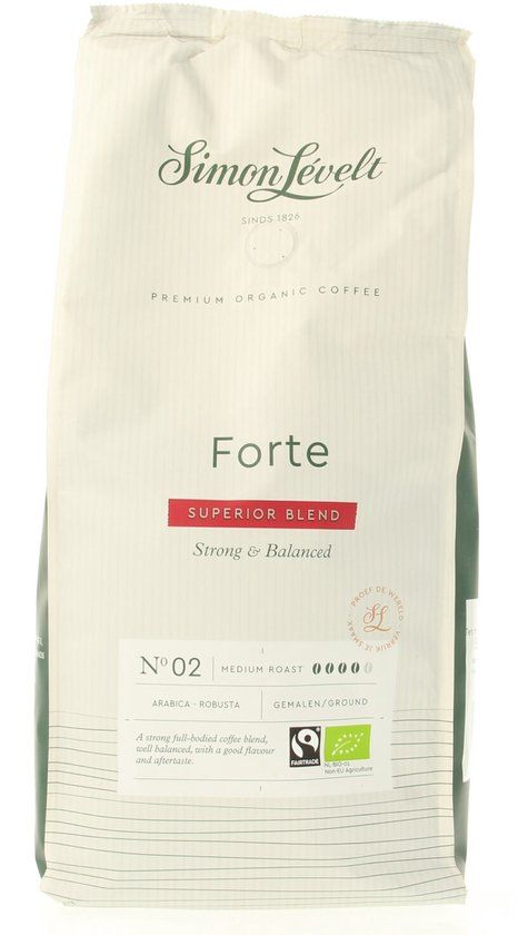 Simon Levelt Forte Superior Blend No.02 Gemalen Koffie