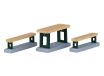 Lemax 2026 Lemax Picnic Benches - Set van 3