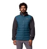 Columbia Juniper Peak hybride jas voor heren, donsjas, Everblue, Shark, XXL