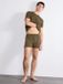 Sloggi Tanktop T-shirt Heren XL Katoen Elastaan Effen Ronde Hals Korte Mouw 2-Pack BEECH