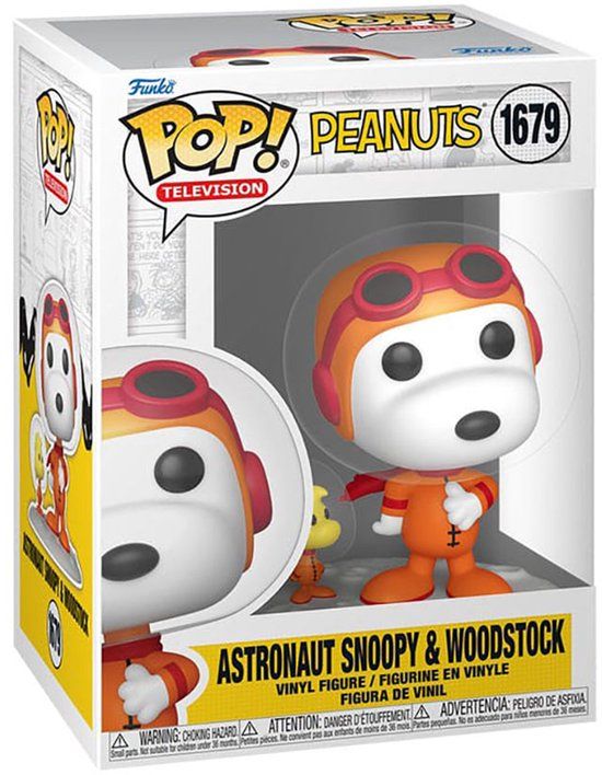 Funko Peanuts POP! Animation Figure Space Snoopy 9 cm