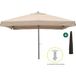 Shadowline Java parasol 400x400cm
