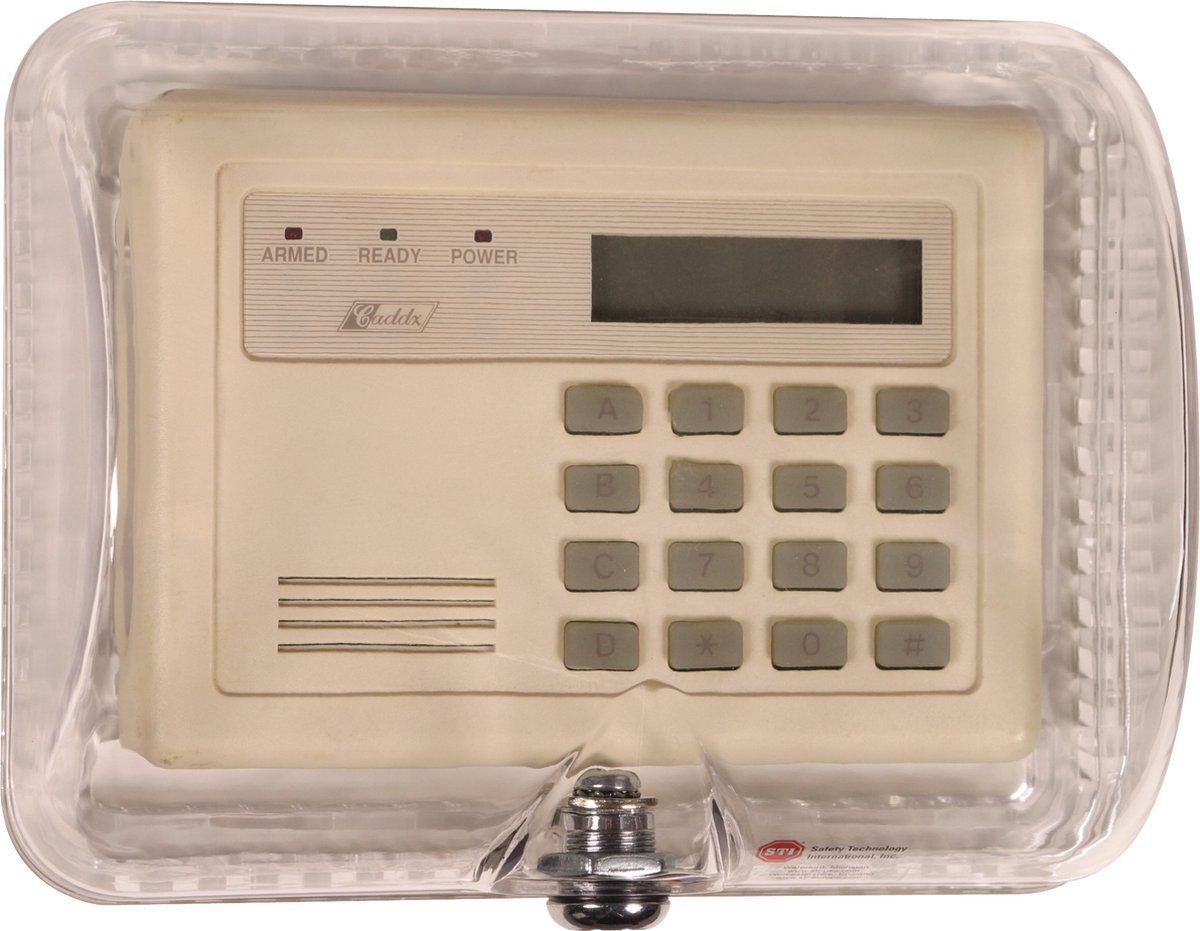 STI 9105 - Thermostaat beschermkap - afsluitbaar met slot - transparant