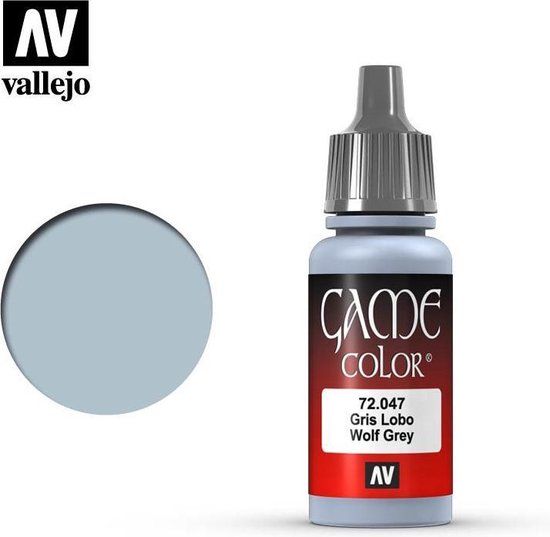 Vallejo 72047 Game Color - Wolf Grey - Acrylverf - 18ml