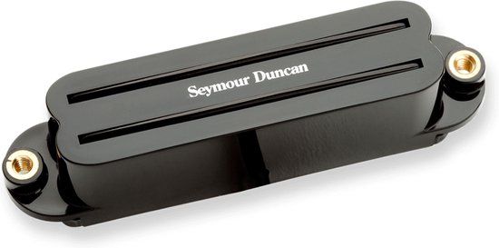 Seymour Duncan SCR-1N BLK Cool Rails Strat zwart Neck - Humbucker pickup voor gitaren