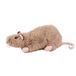 Pia soft toys Pluche rat knuffel - bruin - 22 cm