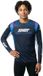 SHOT RACE GEAR Contact Apex Maillot à manches longues Bleu S Homme