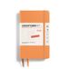 LEUCHTTURM1917 370500 weekkalender & notitieboek 2025, pocket A6 harde kaft - 12-maanden-planner, 80 g, gelinieerd - abrikoos