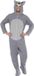 Wolf Smiffy Wolvenpak | Wolf kostuum verkleedkleding heren maat L-XL (54-56)