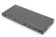 Digitus DS-55509 HDMI Matrix Switch 4x2-4 In 2 Out - UHD 4K/60 Hz - HDCP 2.2/1.4 & HDMI 2.0 - HDR10+, HLG, ARC, Dolby Vision, EDID switch - Audio (Toslink S/PDIF, Stereo 3,5mm)