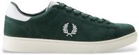 Fred Perry Green leather Spencer loafers