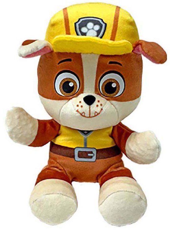 Ty Paw Patrol pluche knuffel Rubble 15cm