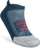 Balega Hidden Comfort chaussettes de course - Gris moyen/Bleu légion - XL (46-49)