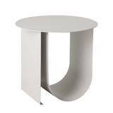Bloomingville Cher table d'appoint Ronde Métal Gris 43x43x38cm