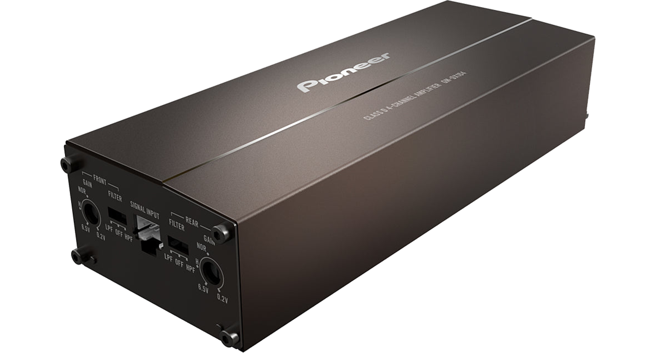 Pioneer GM-DX104 – 4/2-kanaals versterker – 400W RMS – Krachtige autoversterker