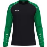 Jako Sonic Longsleeve Heren - Zwart / Groen | Maat: 3XL