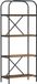 vidaXL Boekenplank - 4-laags - 60 x 30 x 146 cm - Bewerkt hout - Oudhout