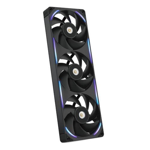 NZXT F360X - 360mm Enkelram PWM RGB Performance-fan - Zwart