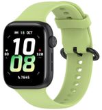 Wigento Honor Watch 5 Soft Silicone Replacement Strap Light Green