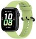 Wigento Honor Watch 5 Soft Silicone Replacement Strap Light Green