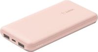 Belkin Powerbank, 10000 mAh, USB-C, roze, externe batterij