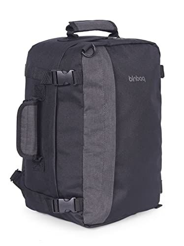 Hauptstadtkoffer Blnbag M5 - gratis handbagage Ryanair 40x20x25 cm, rugzak reistas voor onder de stoel, handige verpakking zoals koffer, 20L, Darkgrey/Grey