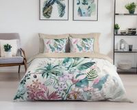 Good Morning dekbedovertrek jungleprint - Lits jumeaux 240x200/220 cm - Multi - 100% Katoen renforcé