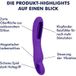 EIS G-spot vibrator met klopfunctie, 18,5 cm