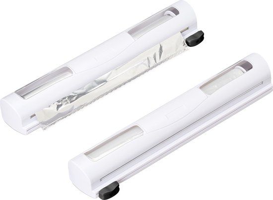 Merkloos Relaxdays foliehouder set van 2