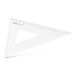 Aristo AR6020F driehoek 60° met facet transparant