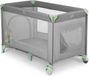 RICOKIDS Reisbed peuterbed, draagbaar, box, 125 x 65 x 78 cm, lichtgrijs en mintkleurig
