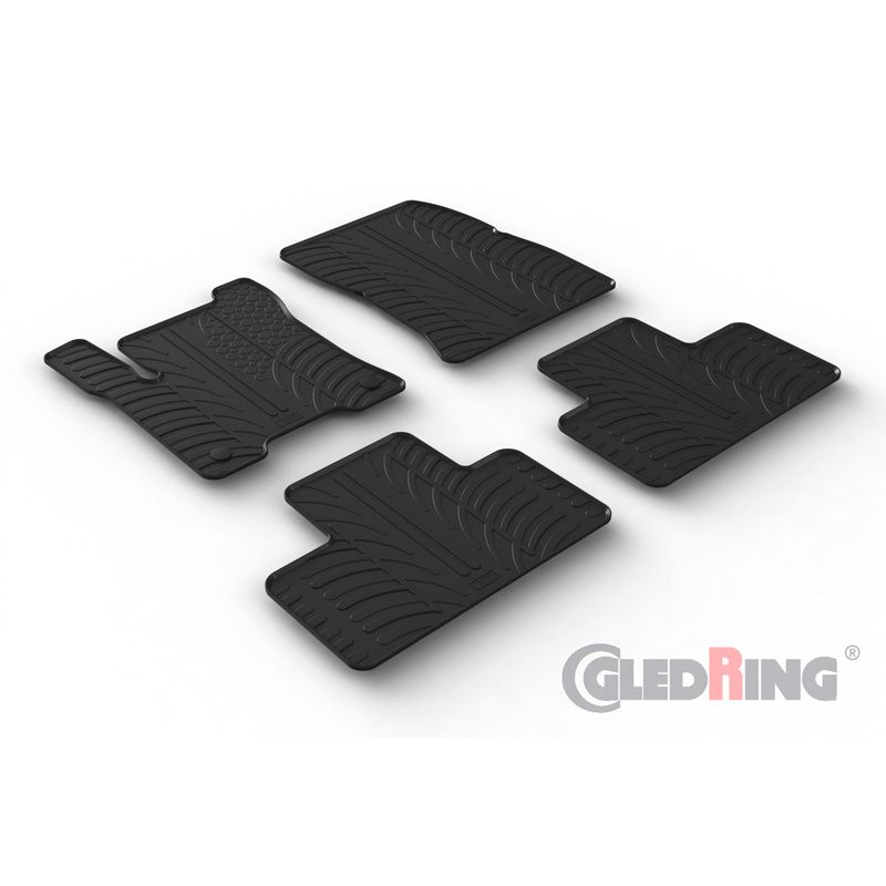 Rubbermatten - Mercedes EQB (X243) 2021- (4-delig)