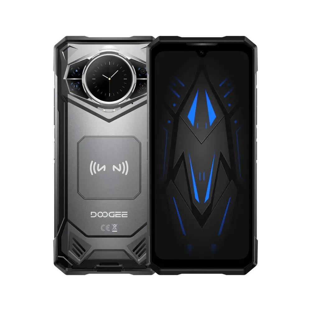 Doogee S200 NL - 6.72" Rugged Smartphone - 12GB+20GB RAM - 256GB ROM - 10100mAh - Android 14 - Grey