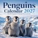 Penguins 2027 Mini Square Planner Book
