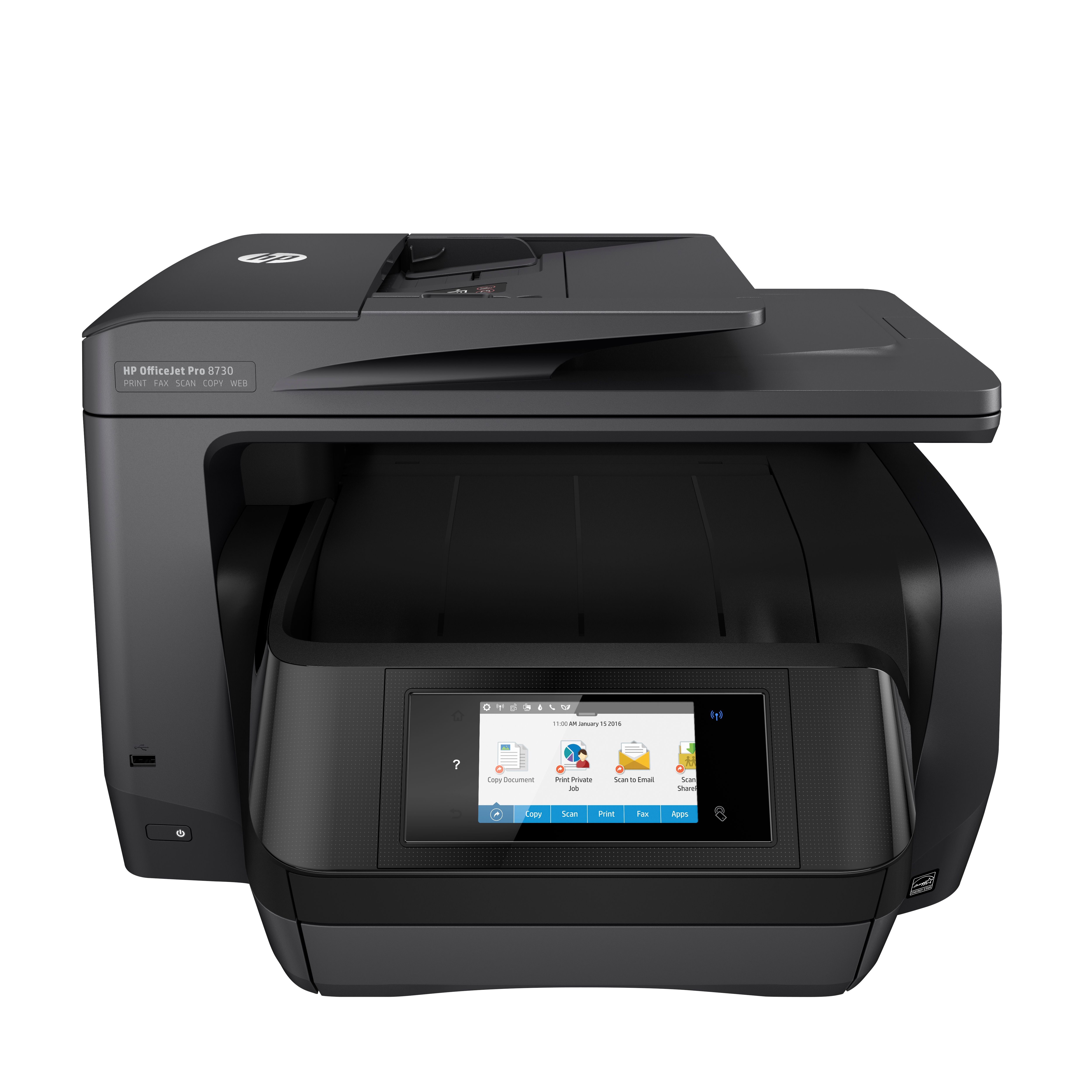 HP OfficeJet Pro 8730 All-in-One Printer | Print/Scan/Copy/Fax | Wi-Fi