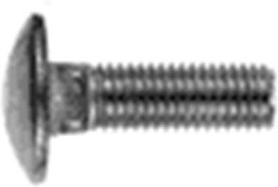 Slotbout Din603 M5X25Mm Rvs A2 - 200 stuks