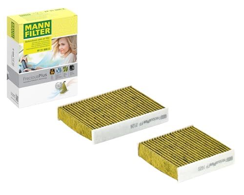 Mann-Filter FP 21 000-2 FP FP 21 000-2 – FreciousPlus biofunctioneel pollenfilter (set van 2) – voor auto's