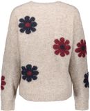Geisha Trui Trui 64506 10 Sand/burgundy/navy Dames Maat - L