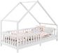 IDIMEX Huisbed CORA 90 x 190 cm met valbeveiliging - Wit