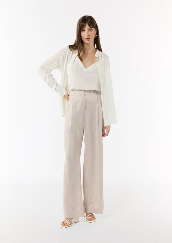 COMMA Broek - 8013 BROWN - Maat 40 - Dames