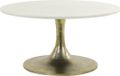Light & Living Salontafel RICKERD - Ø76x36cm - Wit