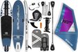 BRUNELLI 10.8 Windsurf, stand-up paddleboard gonflable à double couche, construction tissée
