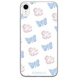 ERT GROUP mobiel telefoonhoesje voor Iphone XR origineel en officieel erkend Babaco patroon Flowers 043